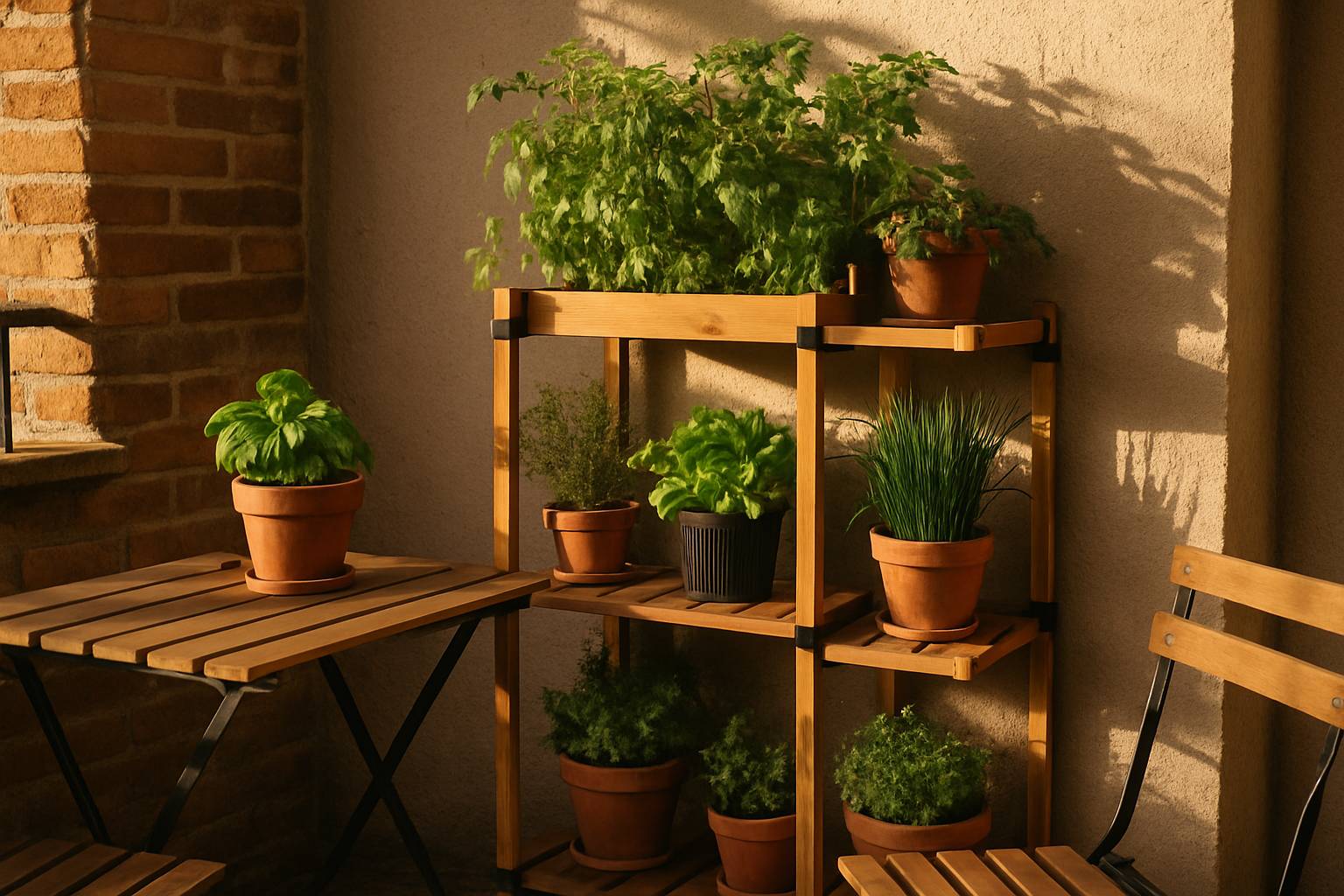 Transformer un petit espace en jardin urbain grâce au mobilier modulable