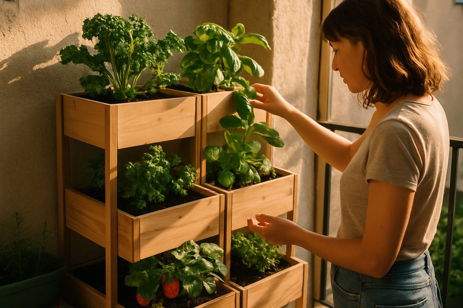 Comment optimiser votre petit espace avec un kit potager modulable et pratique