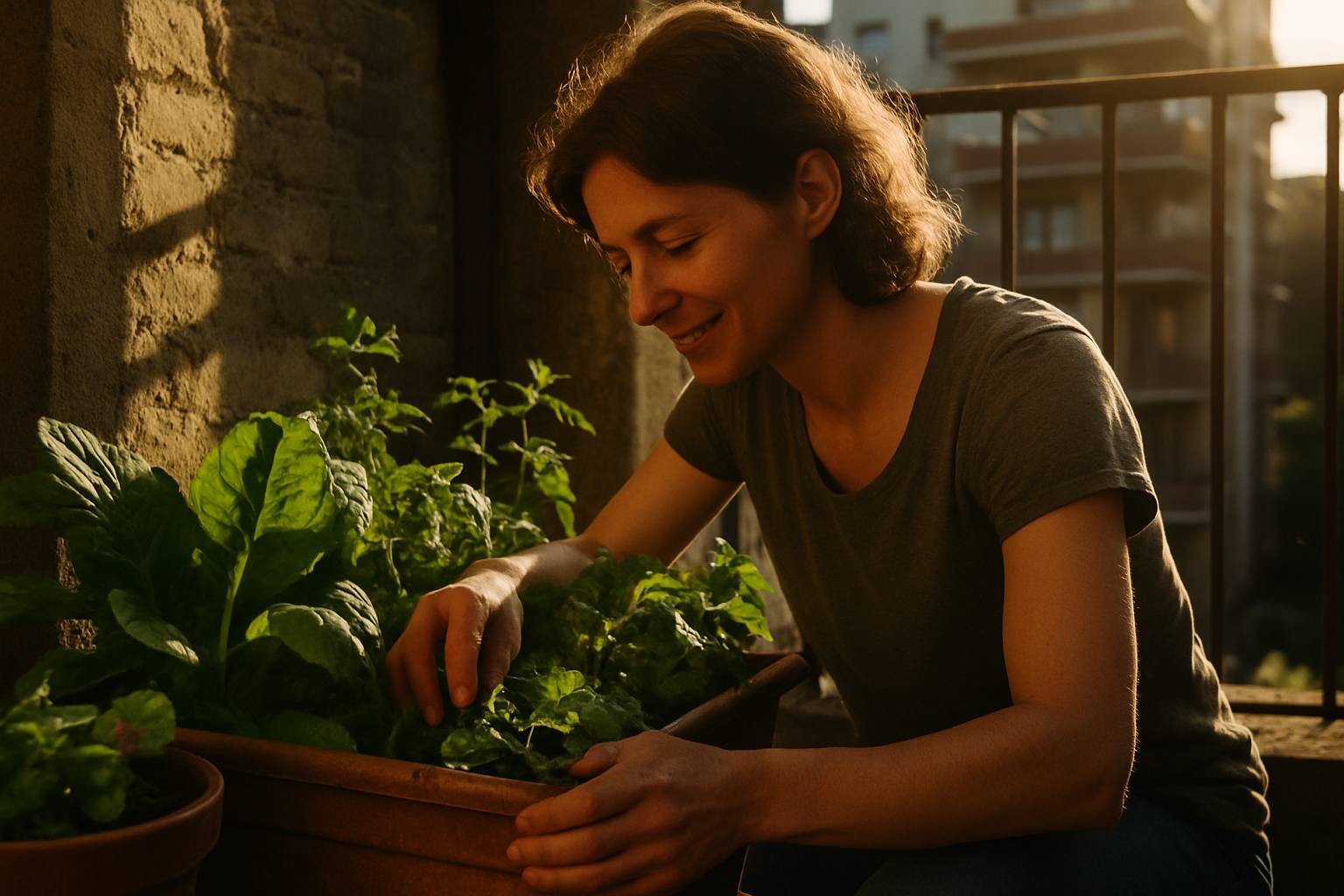 Cultiver dans l’ombre ? le paradoxe gagnant des petits espaces en ville