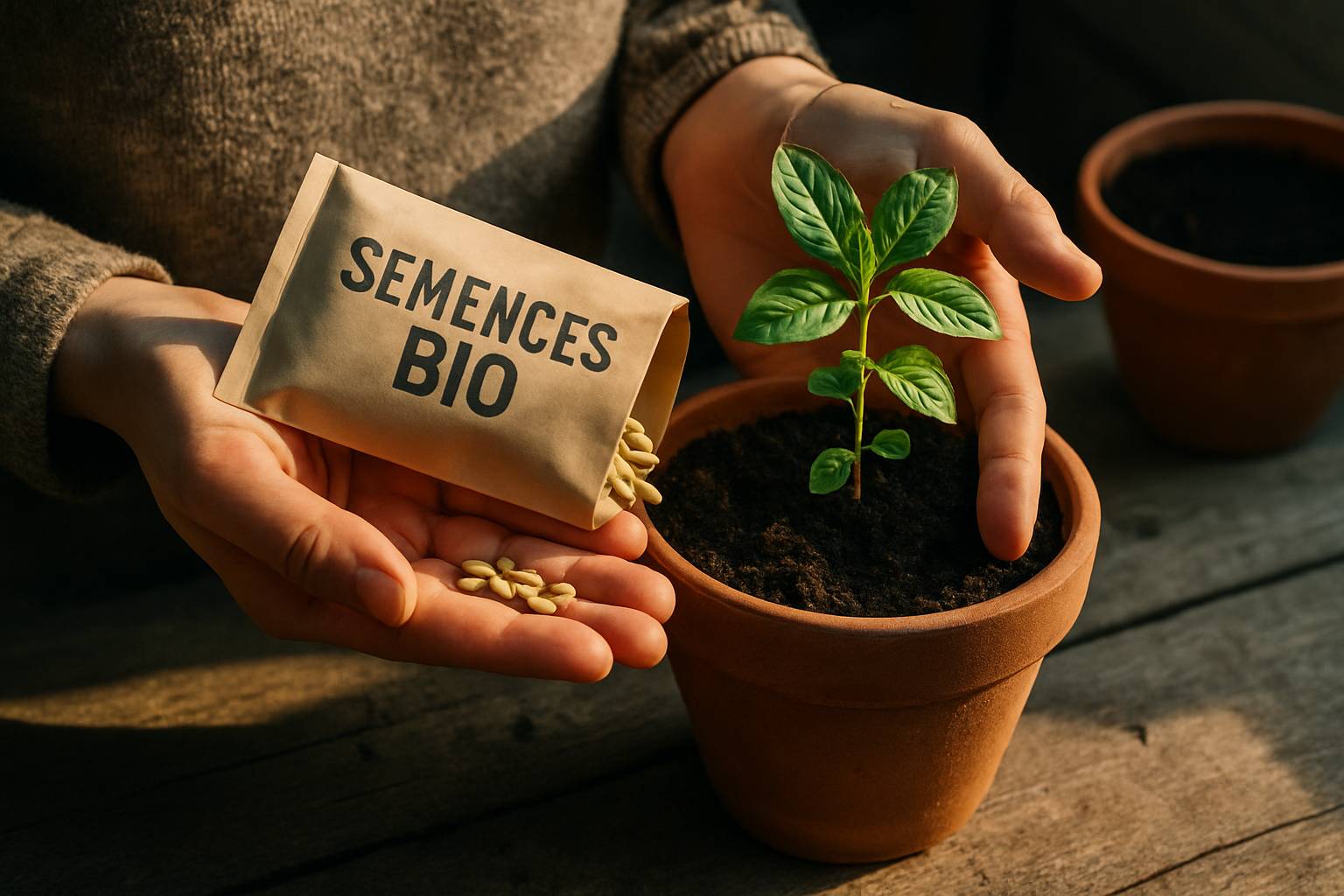 Semences bio en ville : comment choisir et réussir vos plantations en pot