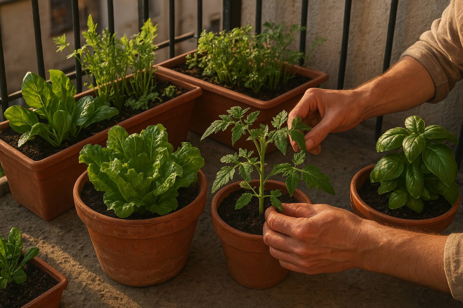 Comment cultiver un potager bio sur un balcon minuscule sans stress
