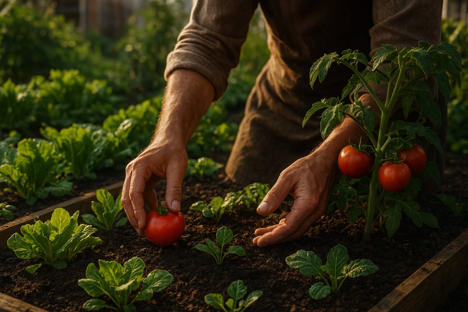 Le secret des jardiniers urbains pour un potager compact et gourmand