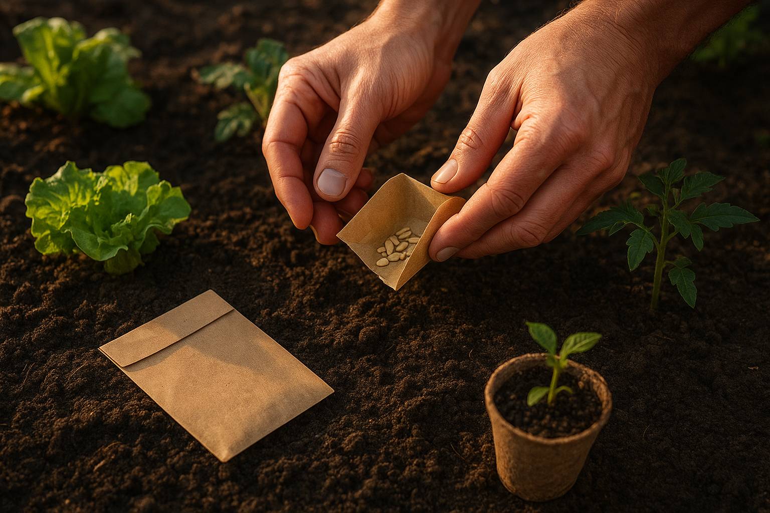 Semences bio faciles à cultiver pour transformer votre petit espace en jardin gourmand